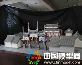 清代行宮模型，傳統(tǒng)建筑模型