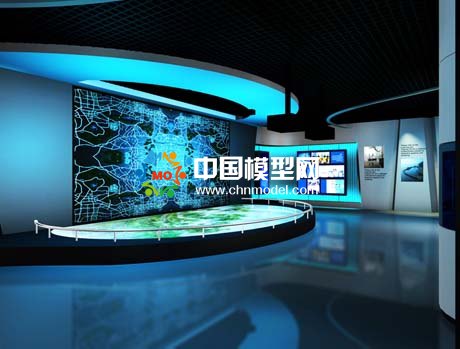電子沙盤廣泛應(yīng)用與多類別的科技展示廳，效果突出