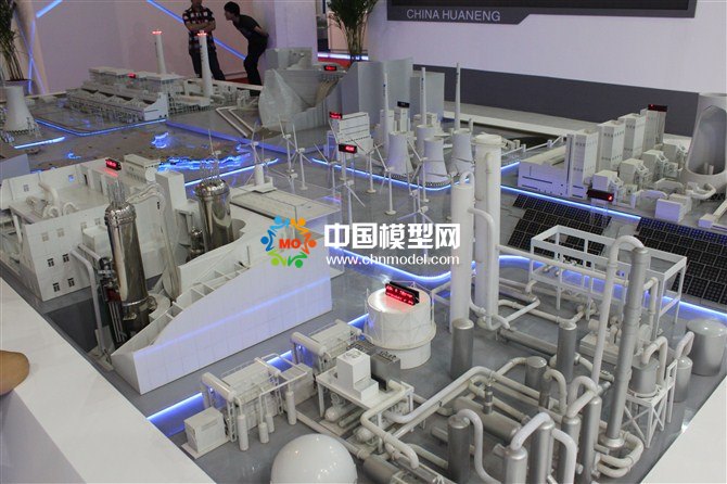 熱電站模型，核電站模型，火力發(fā)電站少盤