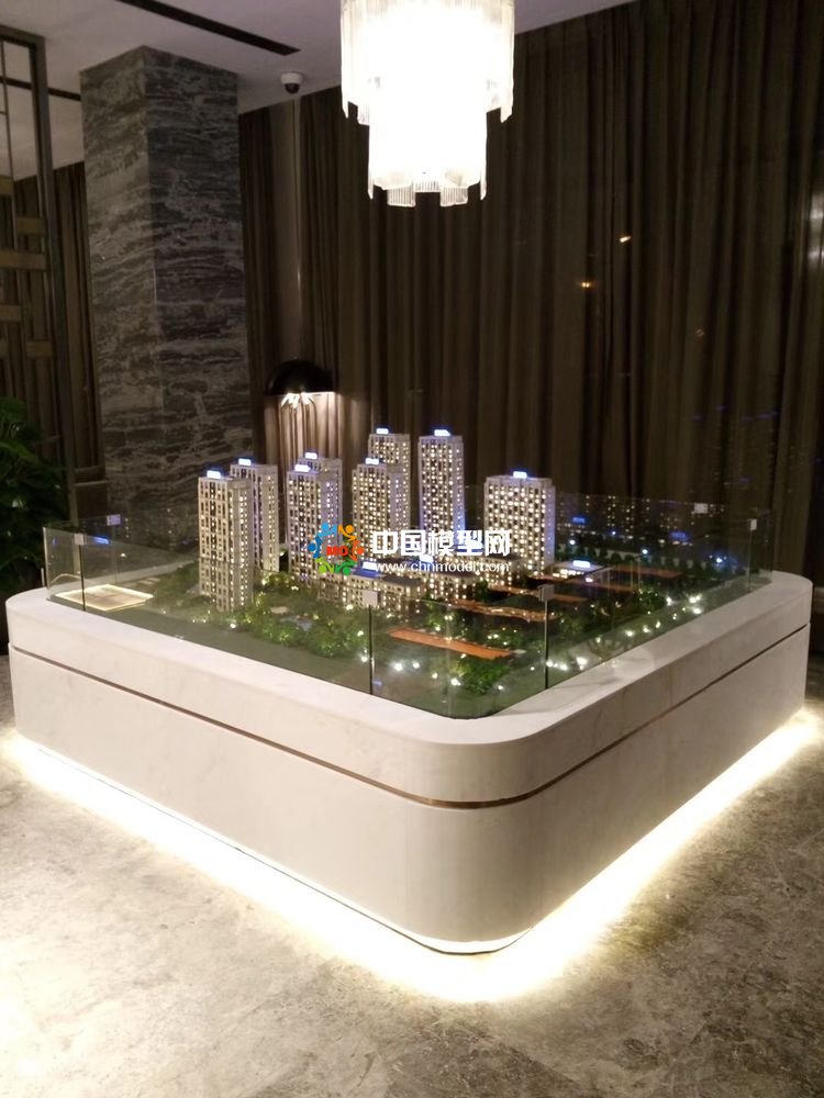 高檔樓盤模型底座，售樓部沙盤展臺(tái)（收藏）