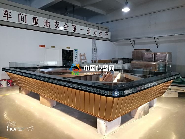 高檔樓盤模型底座，售樓部沙盤展臺(tái)（收藏）