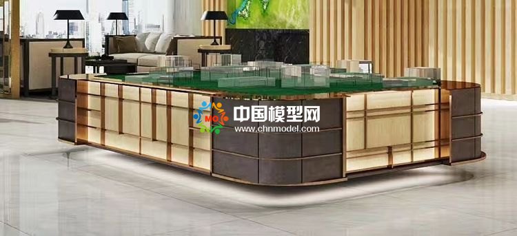 高檔樓盤模型底座，售樓部沙盤展臺(tái)（收藏）