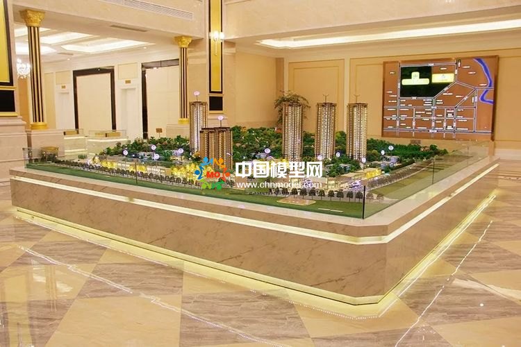 高檔樓盤模型底座，售樓部沙盤展臺(tái)（收藏）