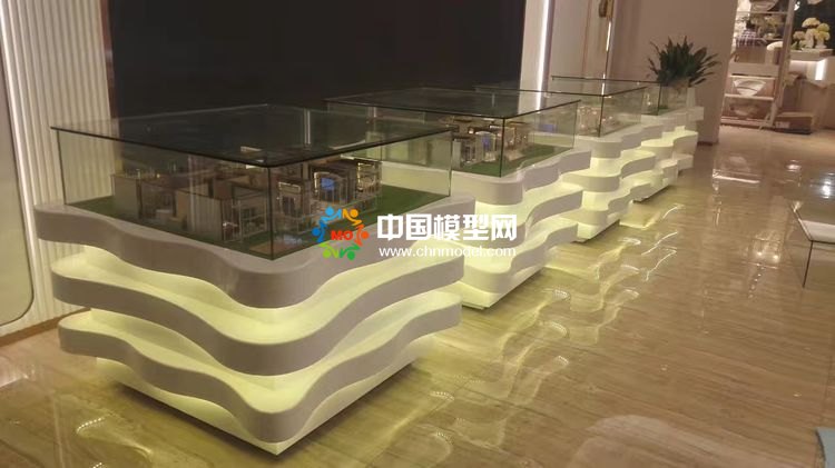 高檔樓盤模型底座，售樓部沙盤展臺(tái)（收藏）