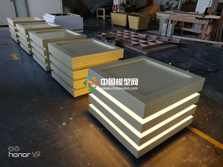 高檔樓盤模型底座，售樓部沙盤展臺(tái)（收藏）