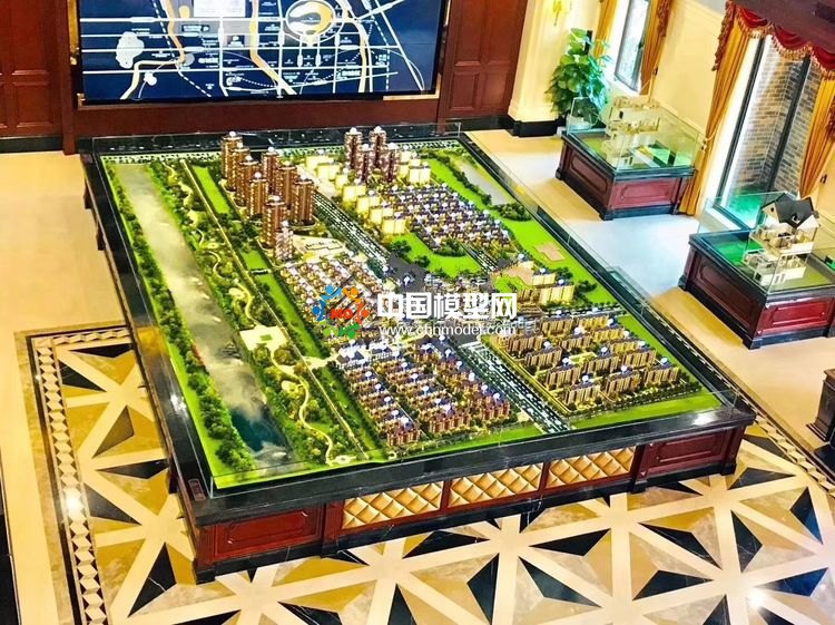 高檔樓盤模型底座，售樓部沙盤展臺(tái)（收藏）