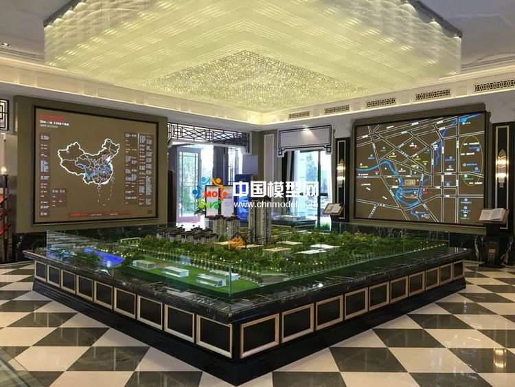 高檔樓盤模型底座，售樓部沙盤展臺(tái)（收藏）