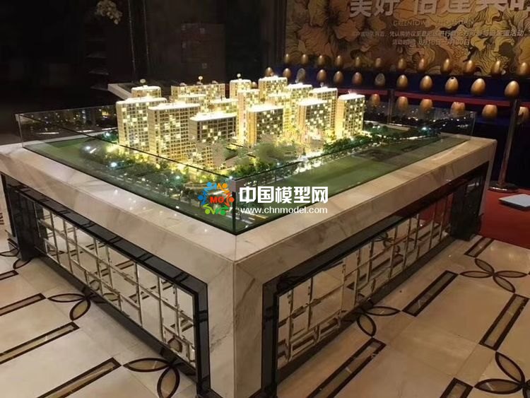 高檔樓盤模型底座，售樓部沙盤展臺(tái)（收藏）