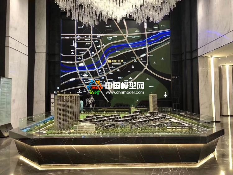 高檔樓盤模型底座，售樓部沙盤展臺(tái)（收藏）