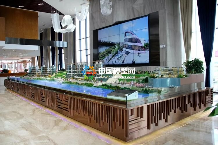 高檔樓盤模型底座，售樓部沙盤展臺(tái)（收藏）
