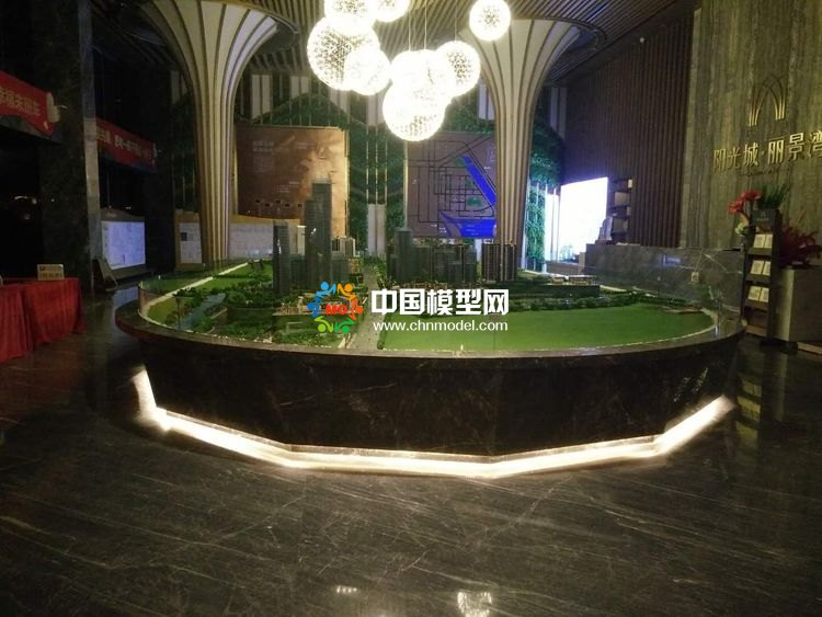 高檔樓盤模型底座，售樓部沙盤展臺(tái)（收藏）