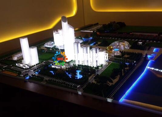 科技園區(qū)沙盤模型精工細(xì)制為招商做準(zhǔn)備