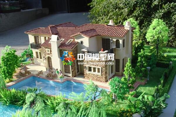 別墅模型風(fēng)格各異，你能說出幾種