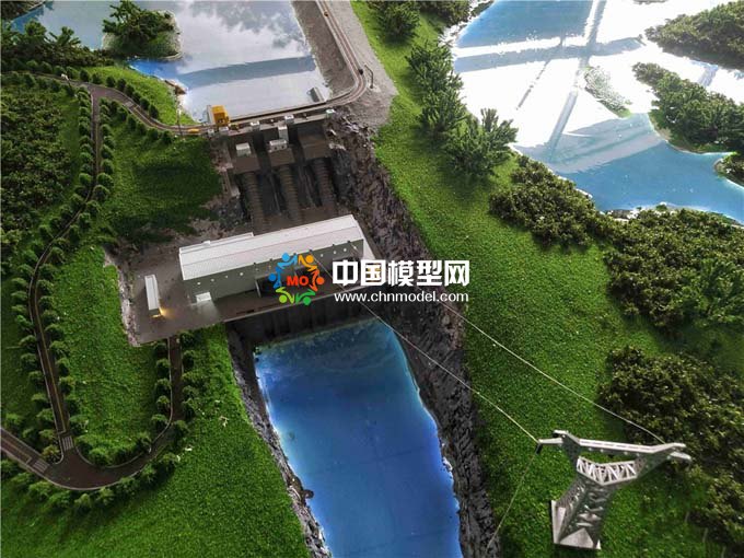 蘇布雷水電站沙盤模型
