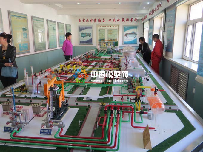 石油工程模型，油氣儲運系列教學(xué)實訓(xùn)展覽模型