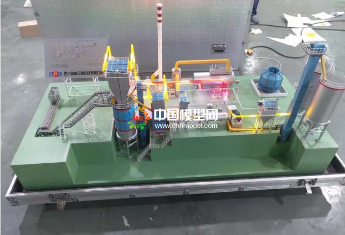 石膏板生產(chǎn)線模型