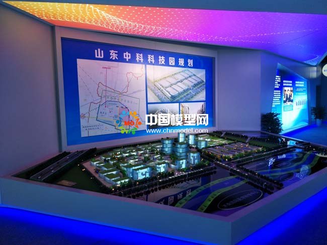 山東中科科技園沙盤模型