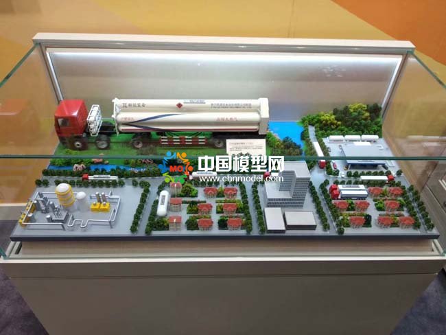 天然氣應(yīng)用場景沙盤模型