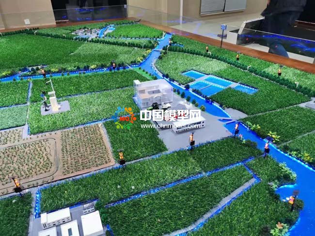 古林大田數(shù)字農(nóng)業(yè)，智慧農(nóng)業(yè)綜合數(shù)字解決方案沙盤模型