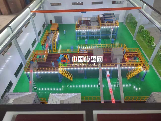 智能化車間沙盤(pán)模型