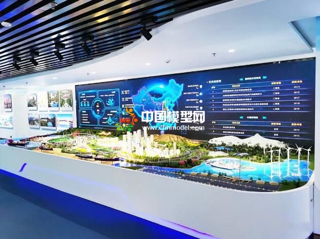 中國(guó)交建核心業(yè)務(wù)展示沙盤模型