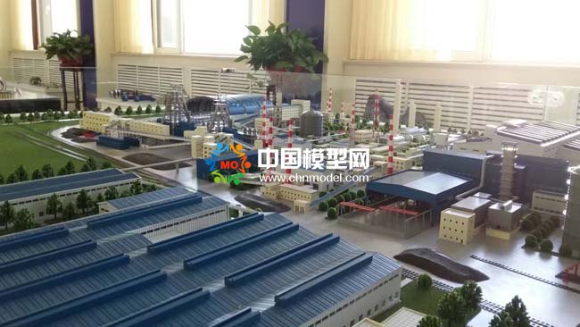巨能特鋼廠區(qū)沙盤(pán)模型，新工藝新技術(shù)新材料新裝備實(shí)驗(yàn)基地