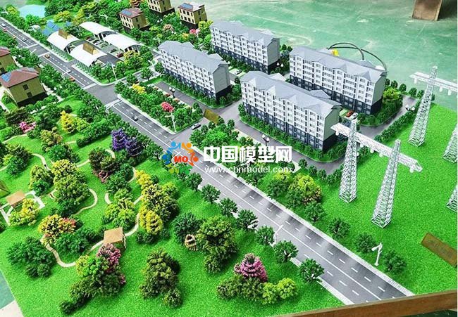 光伏電站應(yīng)用場景沙盤模型，太陽能光伏屋頂發(fā)電沙盤模型