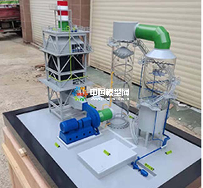 濕式電除塵器模型