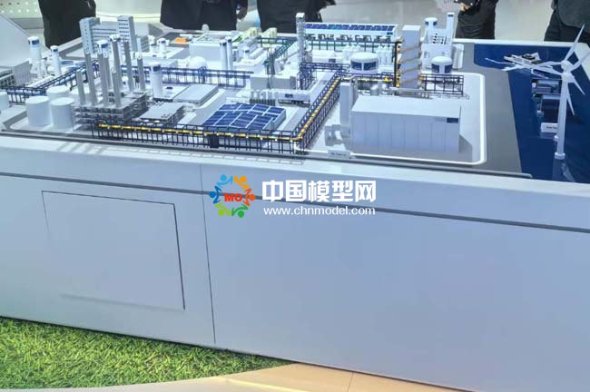 氫基綠色低碳解決方案沙盤模型