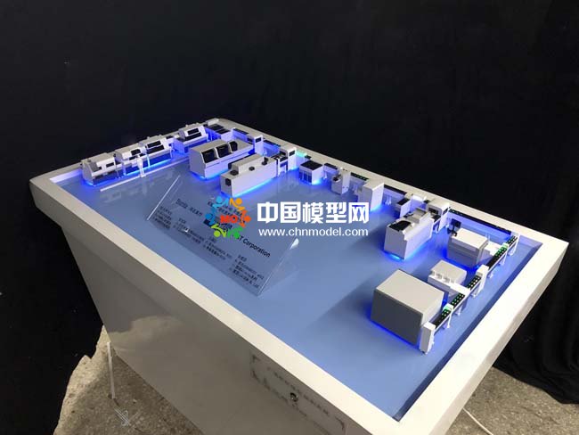 開放式實(shí)驗(yàn)室自動化流水線解決方案沙盤模型