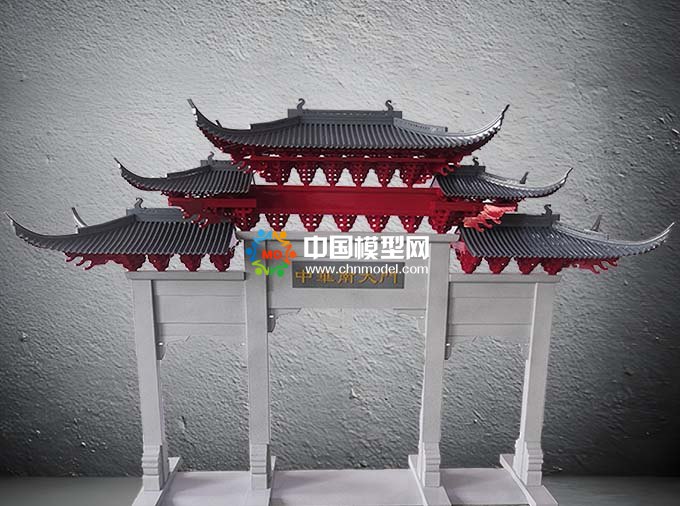 牌坊模型