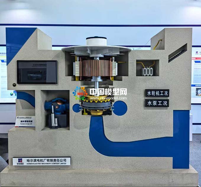 儲(chǔ)能水輪發(fā)電機(jī)模型