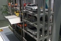 立體停車庫(kù)模型，動(dòng)態(tài)車庫(kù)模型，智能停車模型