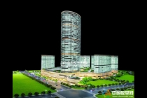 精品商業(yè)綜合體模型：綠地保稅中心模型，蘇寧廣場模型