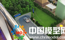 中韻物流園沙盤模型，物流園動(dòng)態(tài)演示沙盤模型