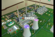 魯能火電廠沙盤(pán)模型