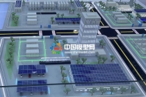 天能零碳園區(qū)儲(chǔ)能沙盤(pán)模型