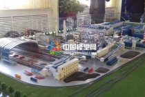 巨能特鋼廠區(qū)沙盤模型，新工藝新技術(shù)新材料新裝備實(shí)驗(yàn)基地