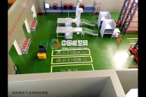 施耐德電氣倉(cāng)儲(chǔ)物流沙盤(pán)模型