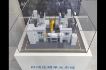 自動壓蠟單元系統(tǒng)沙盤模型