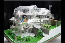 建筑模型工藝復(fù)雜，根據(jù)不同用途選定方案