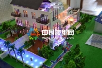 別墅沙盤模型的多種展現(xiàn)方式，燈光設計出彩地