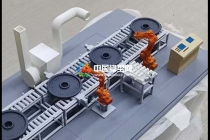 機車檢修線模型