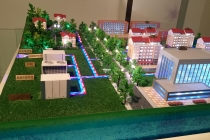 地源熱泵系統(tǒng)沙盤模型，風(fēng)源熱泵系統(tǒng)沙盤模型