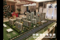 濱江碧桂園翡翠江南建筑模型，售樓沙盤模型