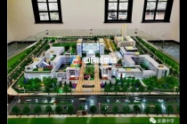 安康中學(xué)新、老校區(qū)建設(shè)沙盤模型建成