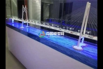 中國(guó)交建展廳港珠澳大橋沙盤模型